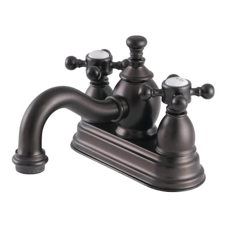 Kingston Brass KS7105BX 4" Centerset Bathroom Faucet, Oil Rubbed Bronze KS7105BX